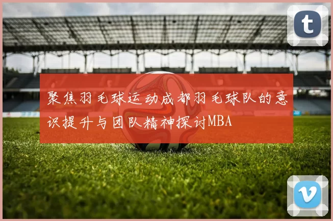 聚焦羽毛球运动成都羽毛球队的意识提升与团队精神探讨MBA